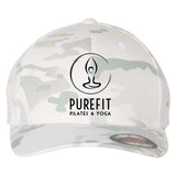 Pure Fit Printed Logo Flexfit Cotton Blend Cap