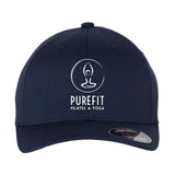 Pure Fit Printed Logo Flexfit Cotton Blend Cap