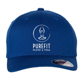 Pure Fit Printed Logo Flexfit Cotton Blend Cap