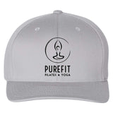 Pure Fit Printed Logo Flexfit Cotton Blend Cap