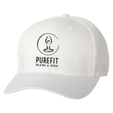 Pure Fit Printed Logo Flexfit Cotton Blend Cap