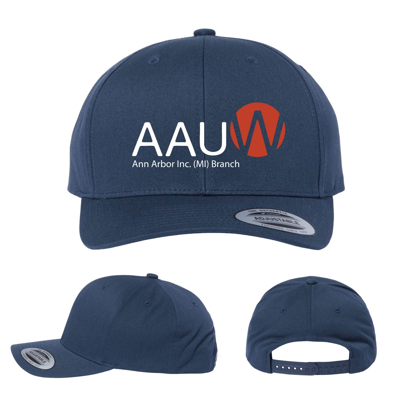 AAUW -  Embroidered Yupoong Classic Snapback Cap