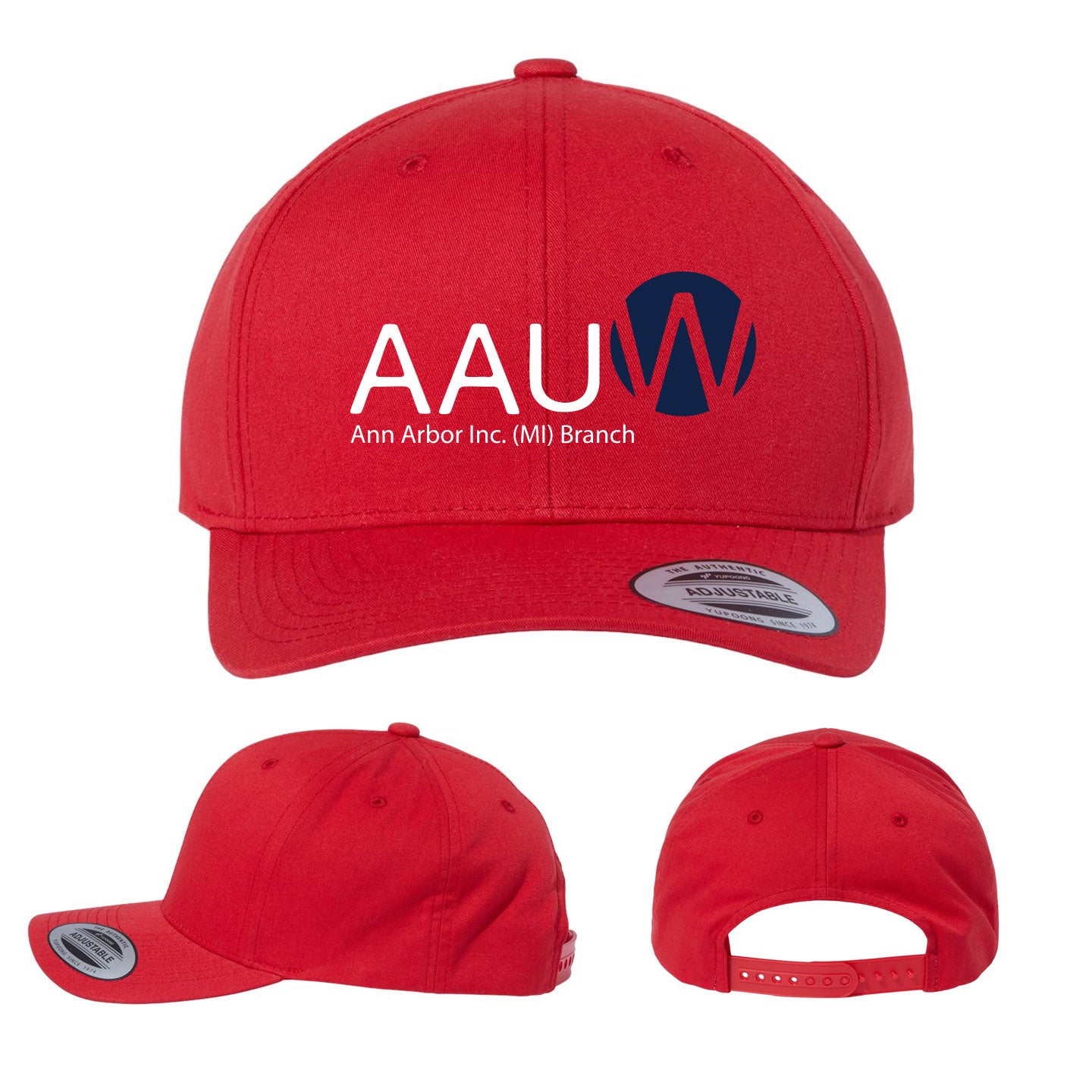 AAUW -  Embroidered Yupoong Classic Snapback Cap