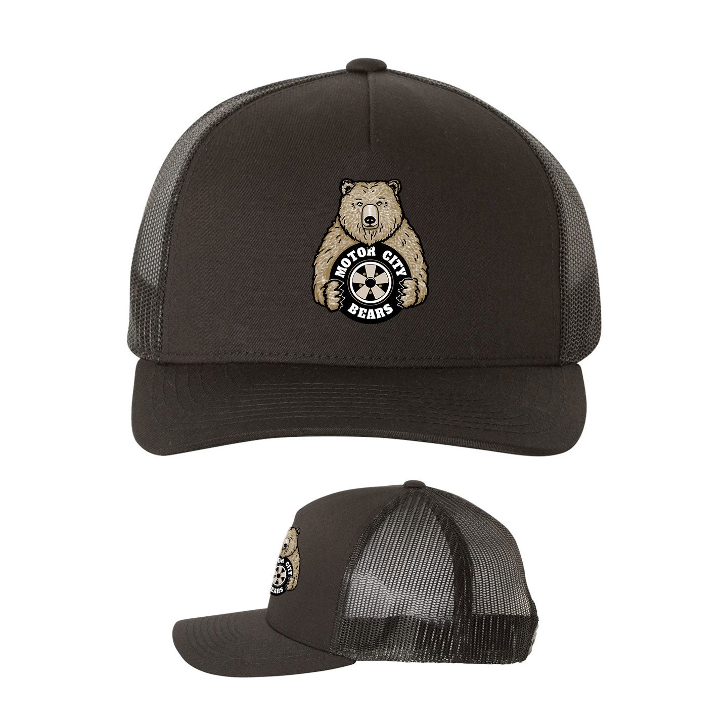 Motor City Bears - Printed YP Classics 5-Panel Trucker Cap