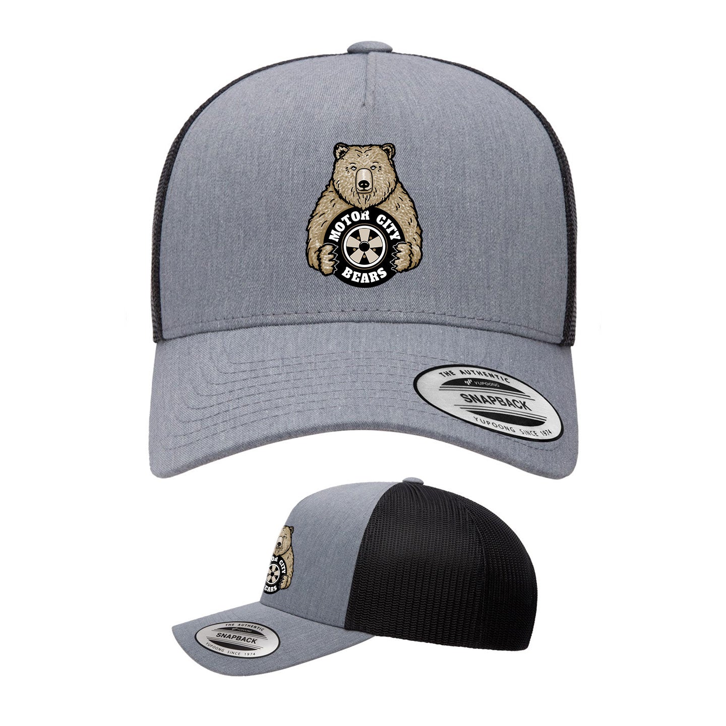 Motor City Bears - Printed YP Classics 5-Panel Trucker Cap