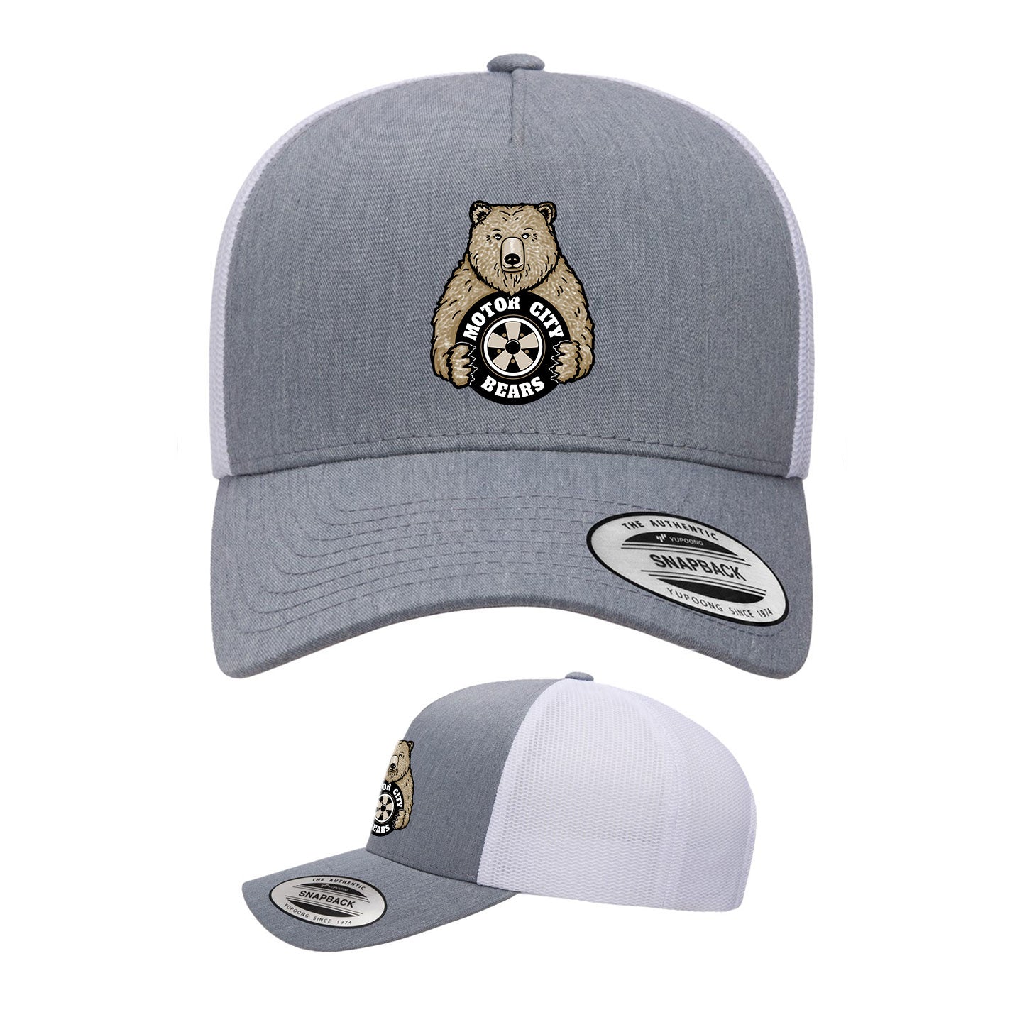Motor City Bears - Printed YP Classics 5-Panel Trucker Cap