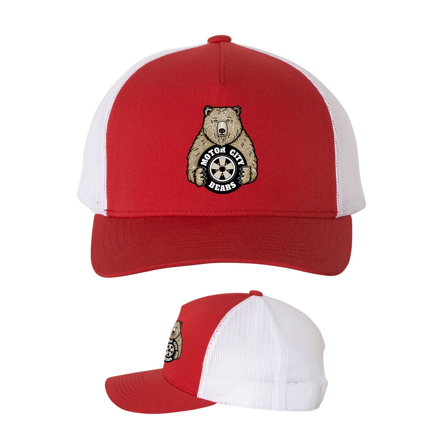Motor City Bears - Printed YP Classics 5-Panel Trucker Cap