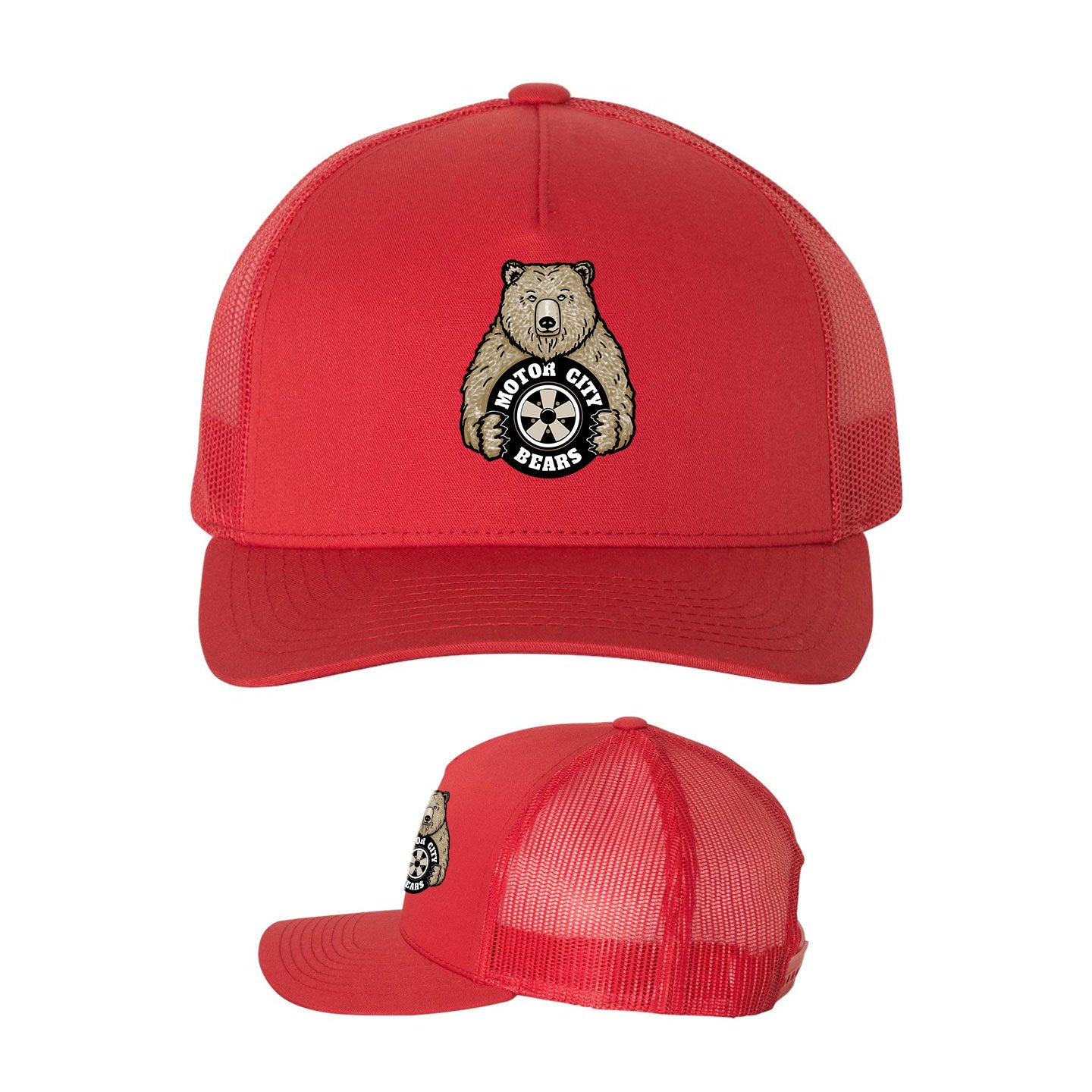 Motor City Bears - Printed YP Classics 5-Panel Trucker Cap