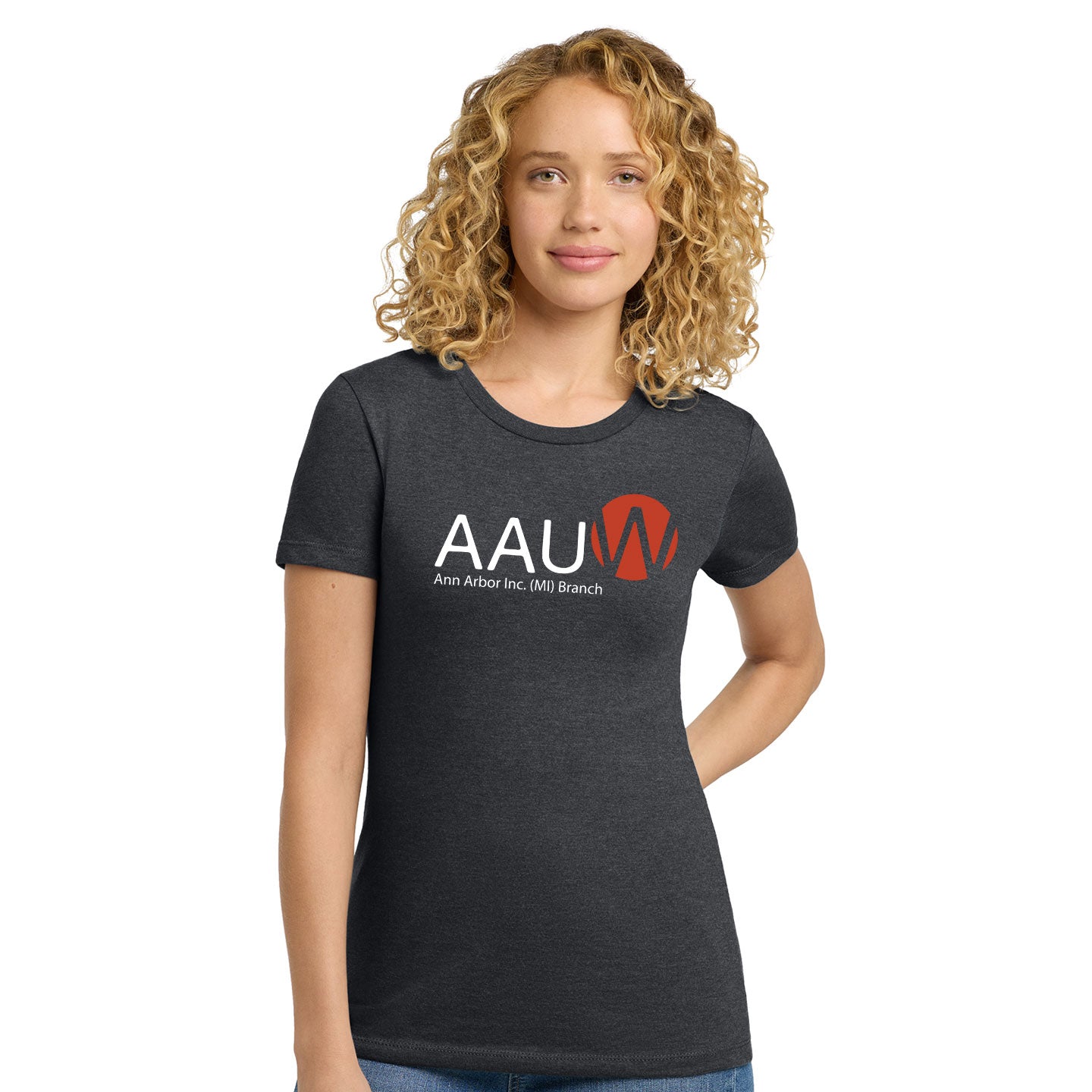 AAUW - Printed Next Level Women's Blend T-Shirt
