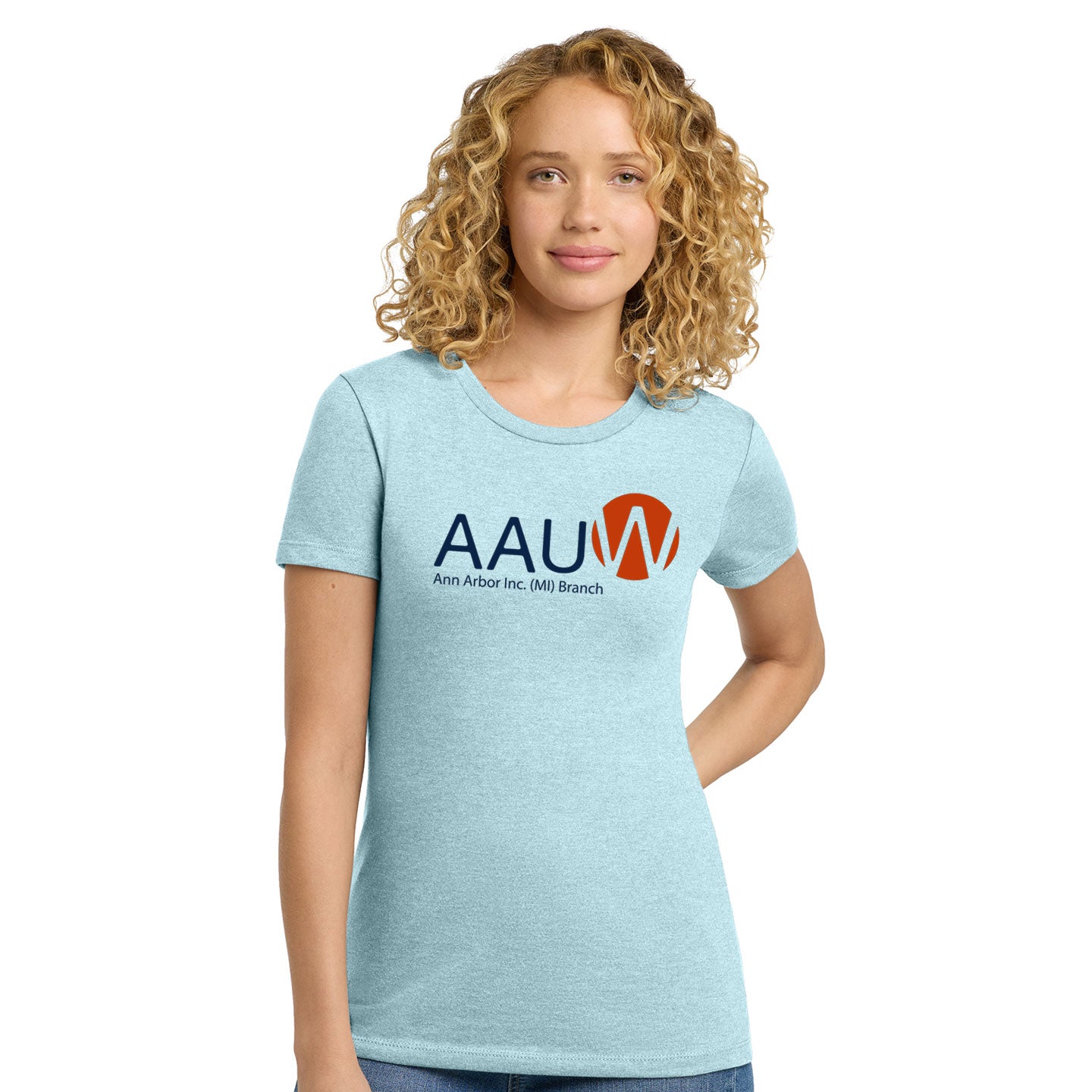 AAUW - Printed Next Level Women's Blend T-Shirt