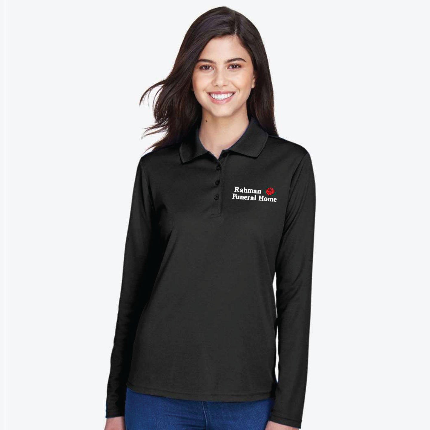 RFH - Women's Core365 Performance Long Sleeve Polo