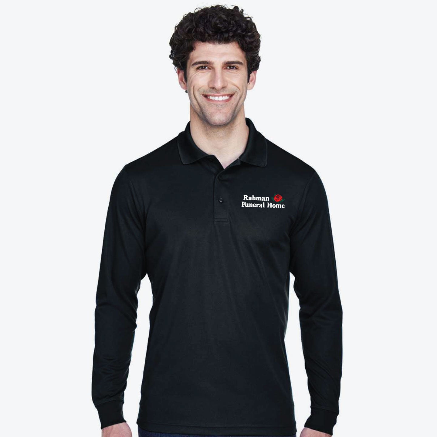 RFH - Men's Core365 Performance Long Sleeve Polo
