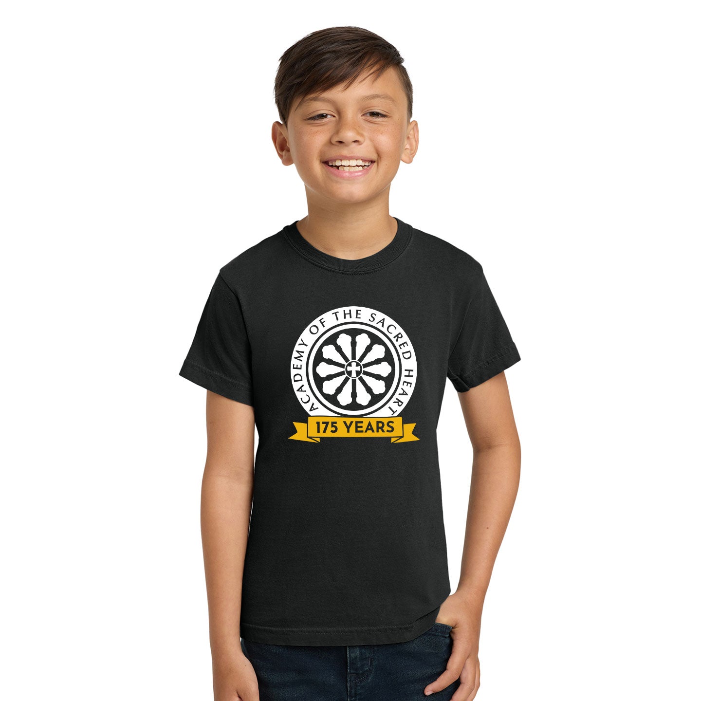 ASH - Printed 175 Years Youth Comfort Colors Heavyweight Cotton Tee