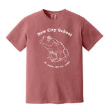 New City School - New City Frog -Comfort Colors Youth Heavyweight Tee