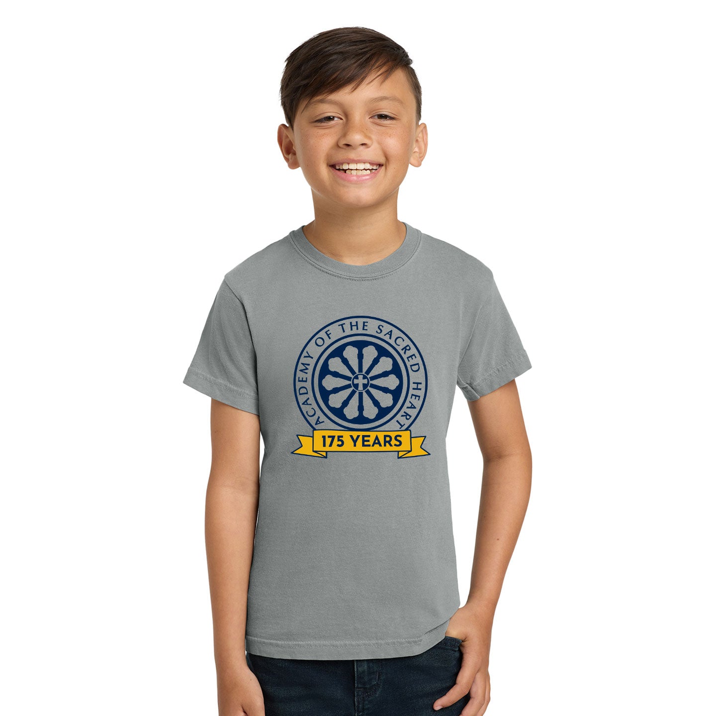 ASH - Printed 175 Years Youth Comfort Colors Heavyweight Cotton Tee
