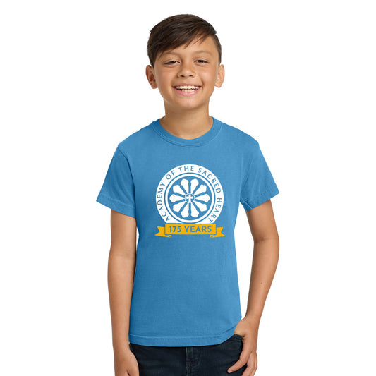 ASH - Printed 175 Years Youth Comfort Colors Heavyweight Cotton Tee