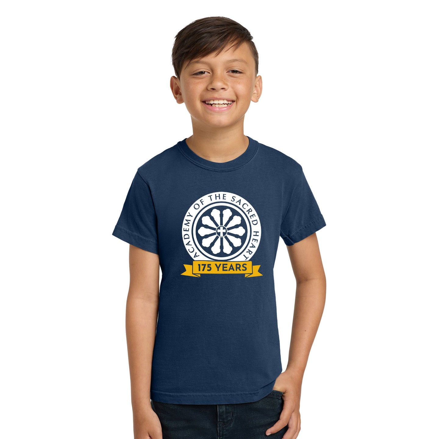 ASH - Printed 175 Years Youth Comfort Colors Heavyweight Cotton Tee