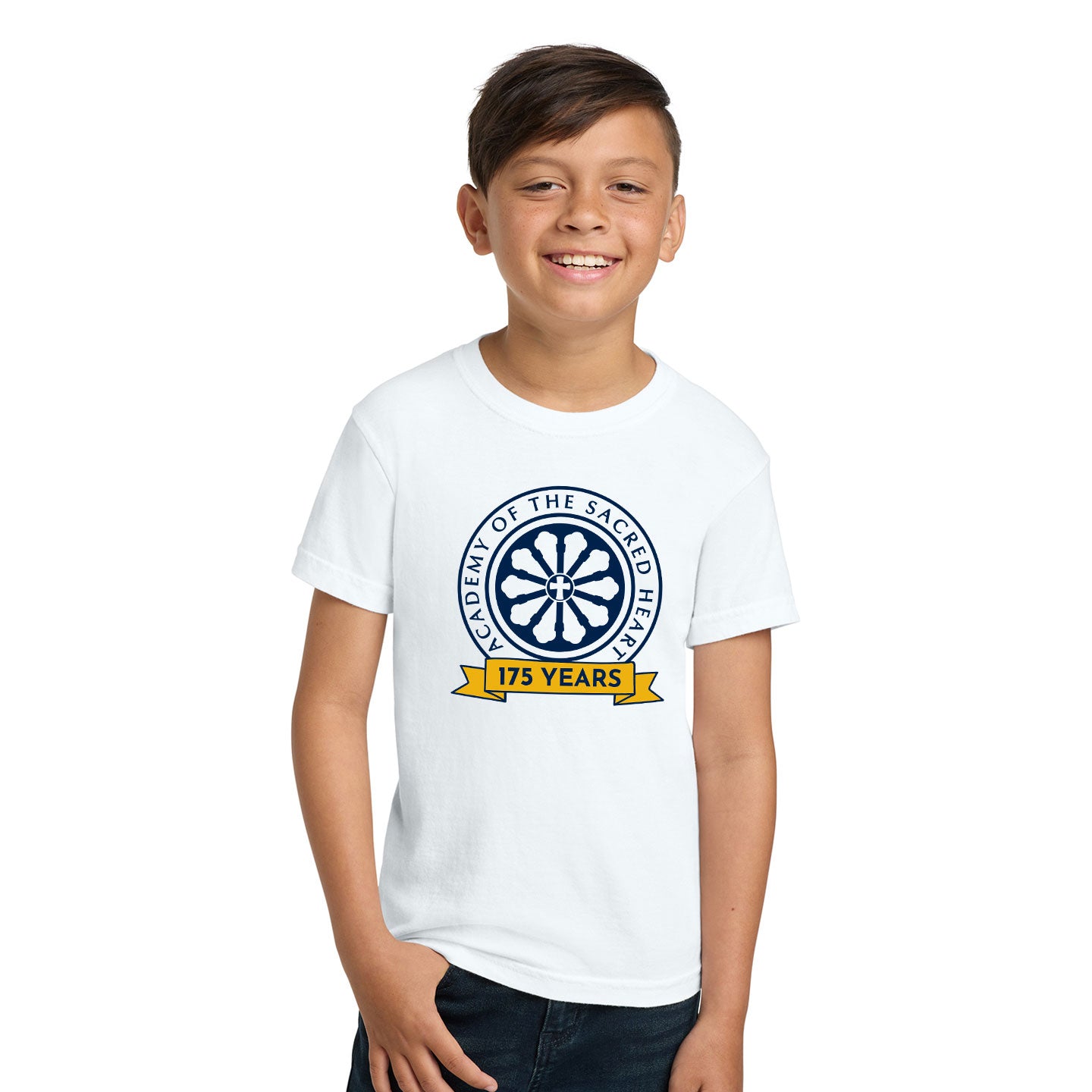 ASH - Printed 175 Years Youth Comfort Colors Heavyweight Cotton Tee