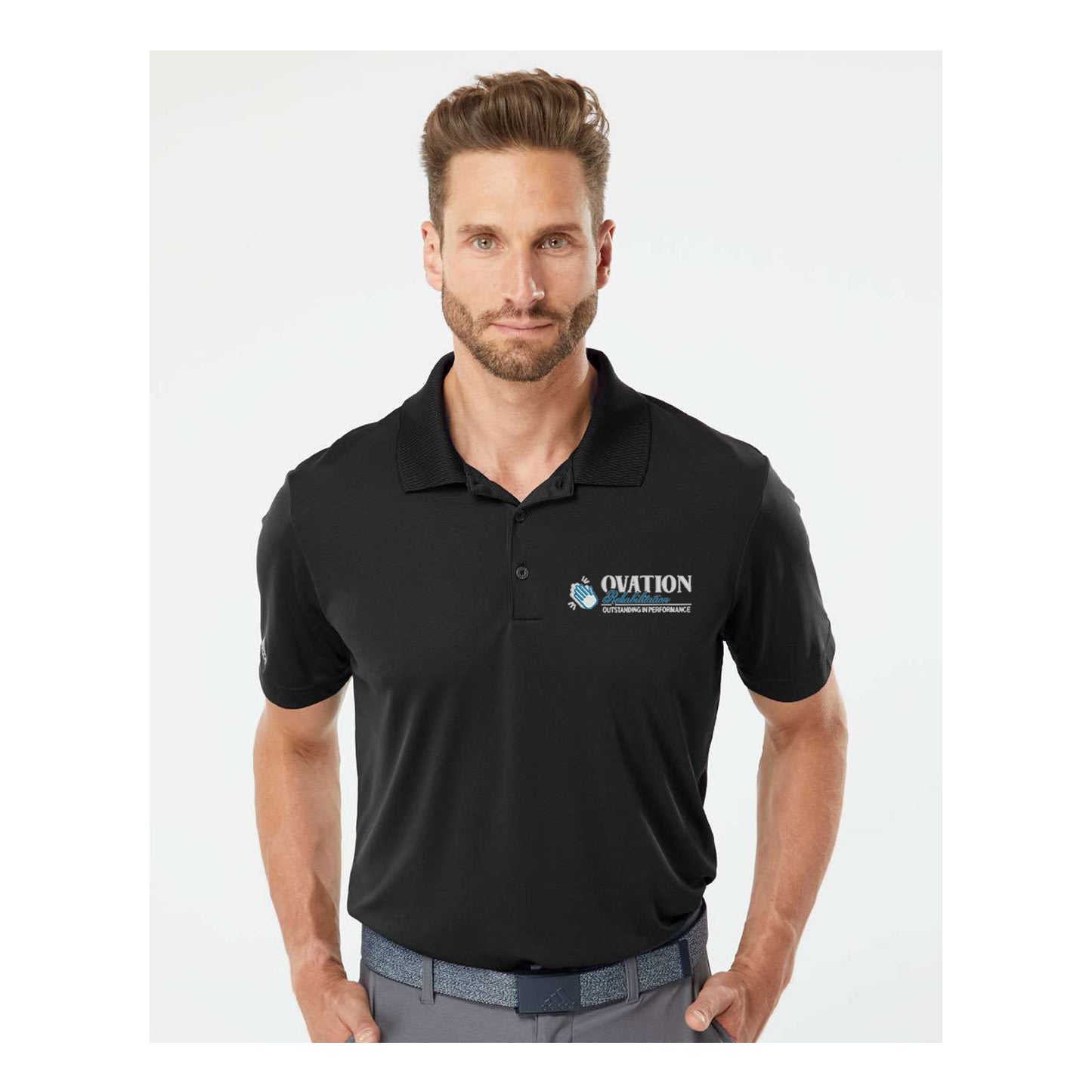 Ovation Rehabilitation - Adidas Performance Polo Embroidery