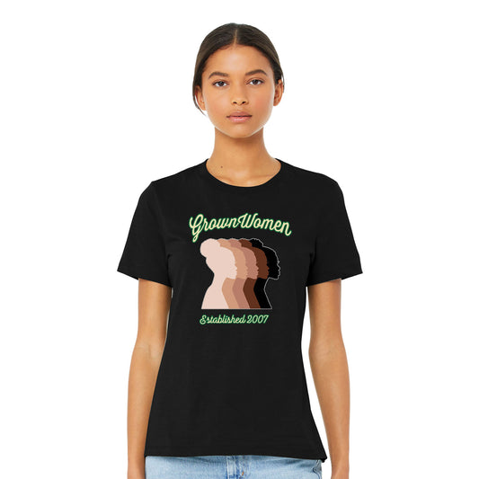 Grown Women - Bella + Canvas Women's Relaxed Jersey T-Shirt