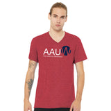 AAUW - Printed Bella+Canvas Unisex V-Neck T-Shirt