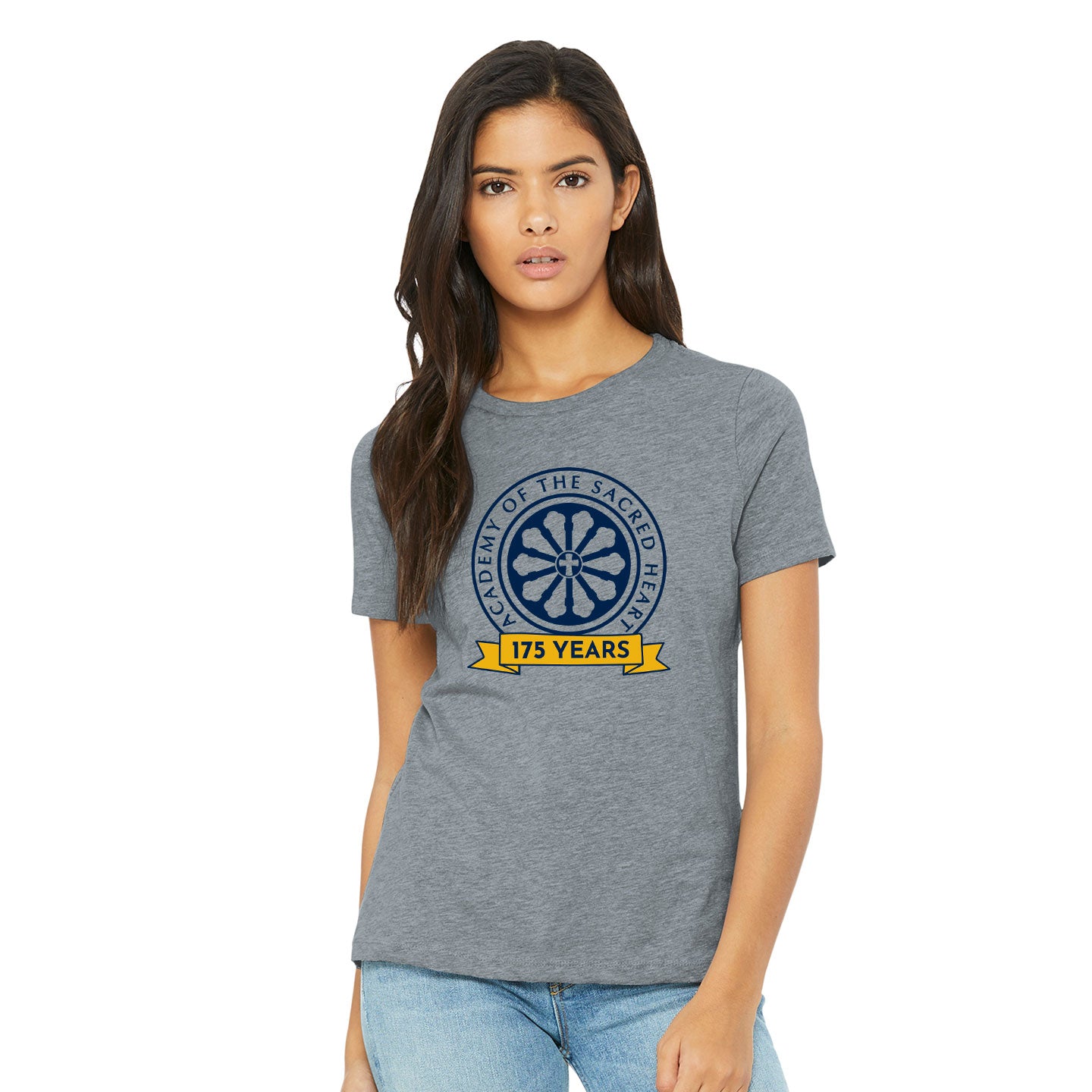 ASH - Printed 175 Years Women's Bella+Canvas Blend Relaxed Tee
