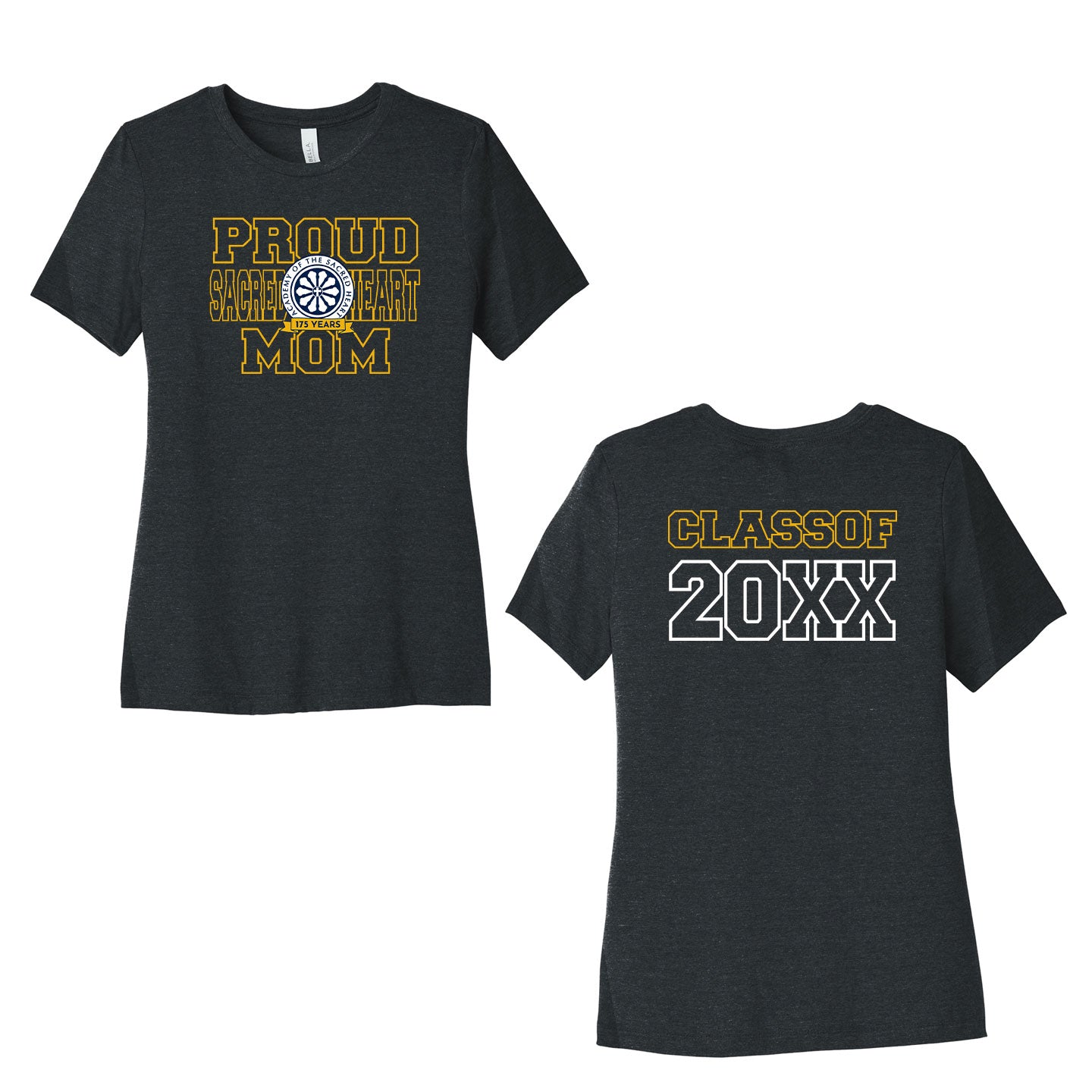 ASH - Printed Proud ASH Family Women's Bella+Canvas Blend Relaxed Tee