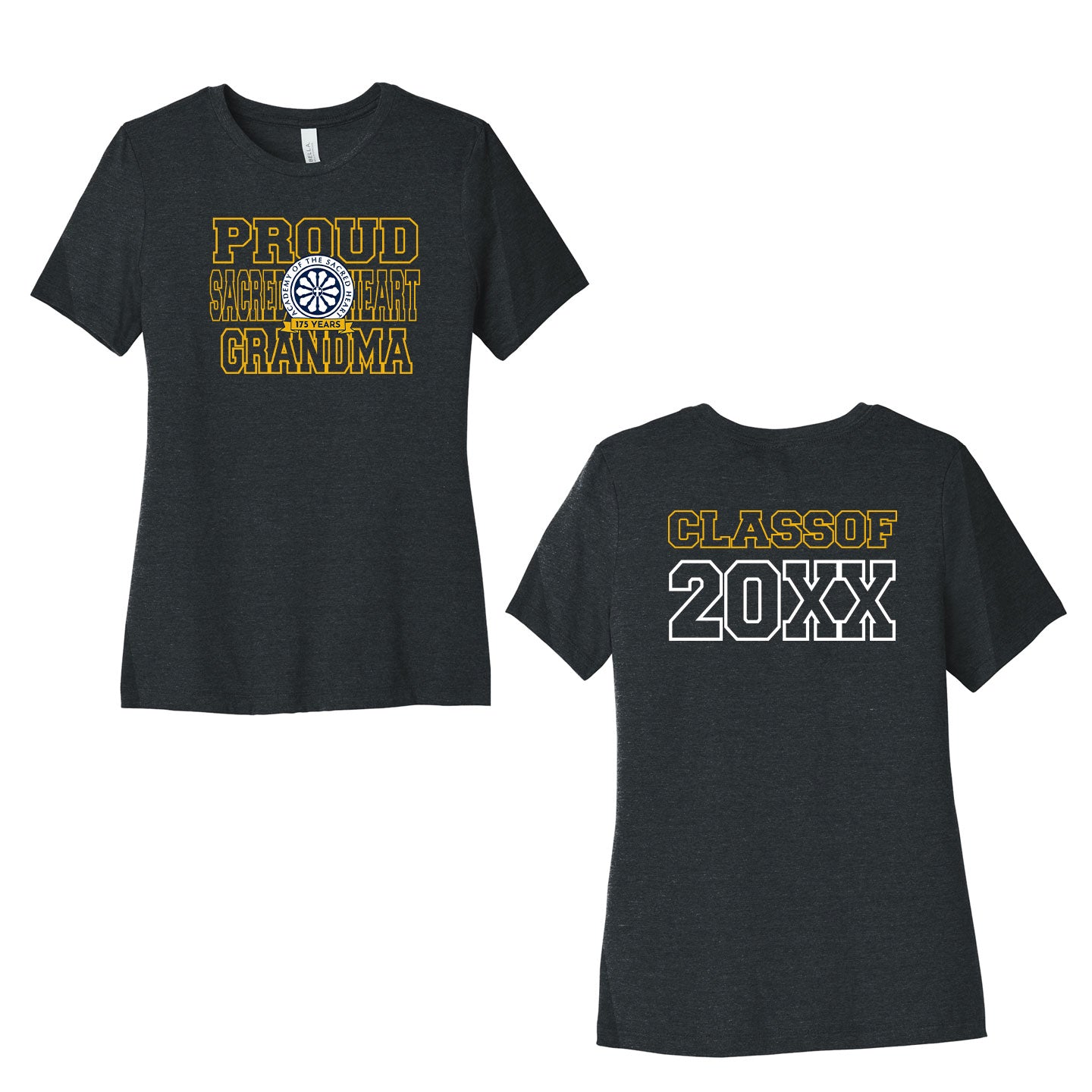 ASH - Printed Proud ASH Family Women's Bella+Canvas Blend Relaxed Tee