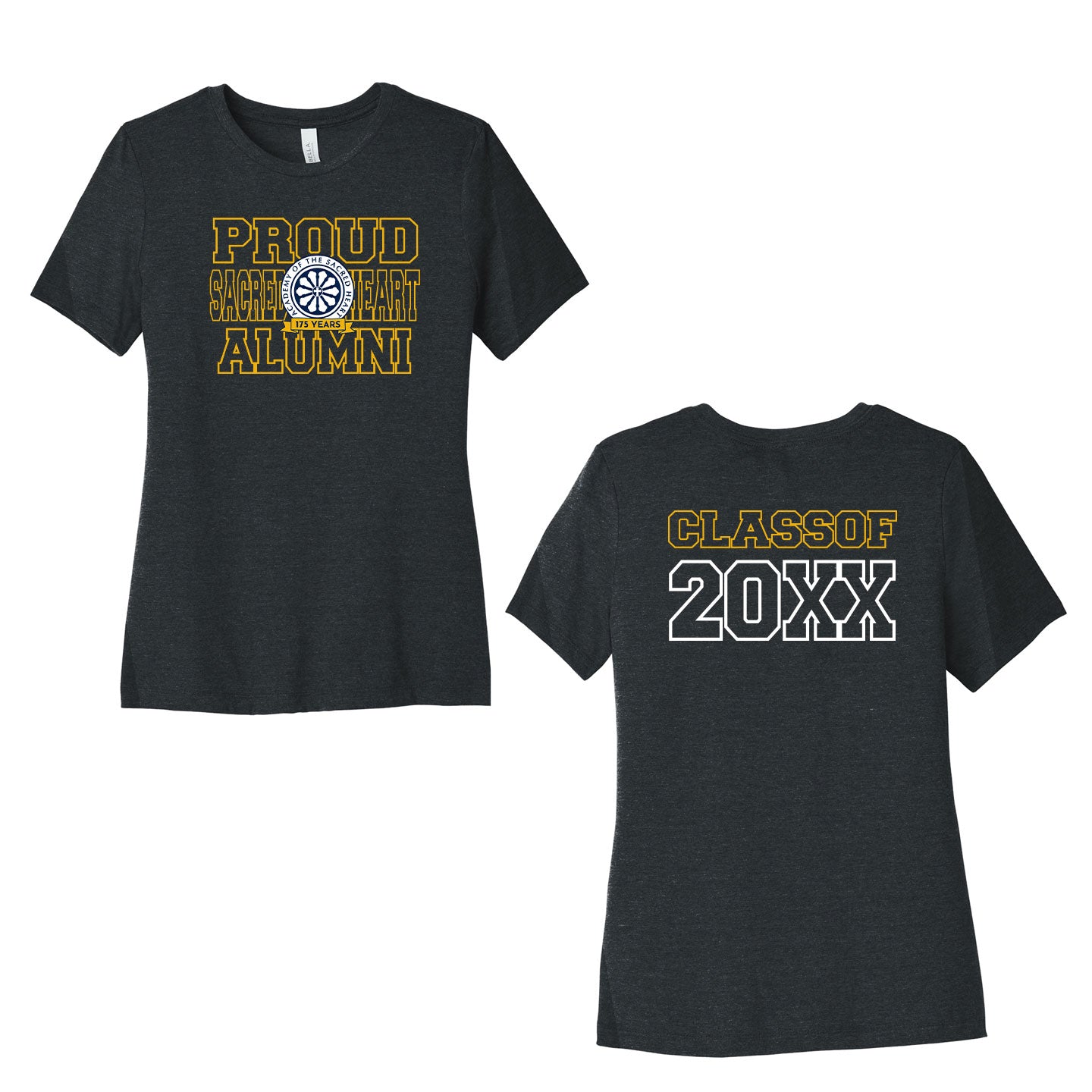 ASH - Printed Proud ASH Family Women's Bella+Canvas Blend Relaxed Tee