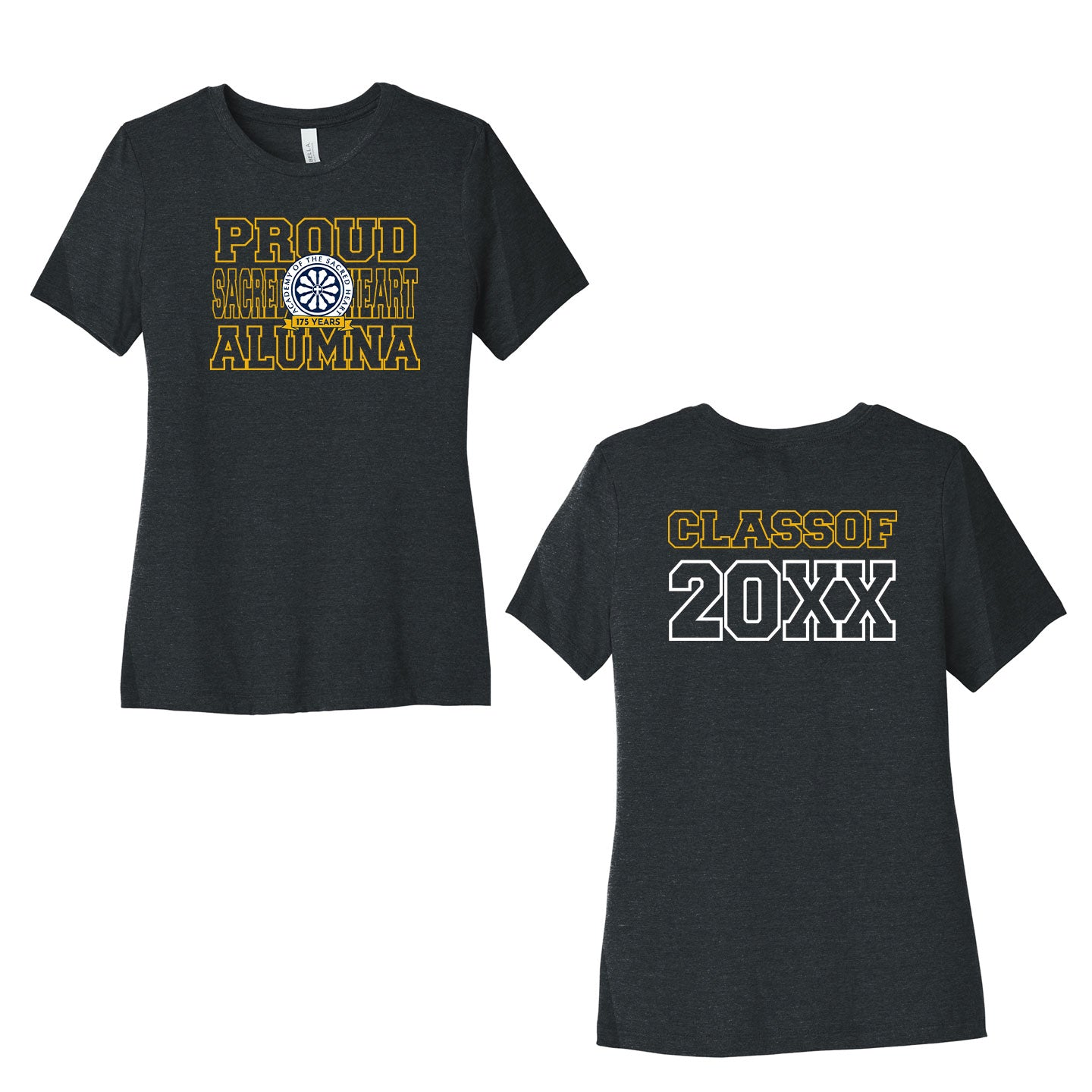 ASH - Printed Proud ASH Family Women's Bella+Canvas Blend Relaxed Tee