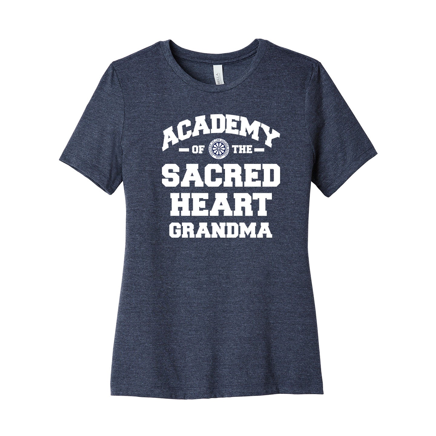 ASH - Printed Athletic ASH Family Women's Bella+Canvas Blend Relaxed Tee
