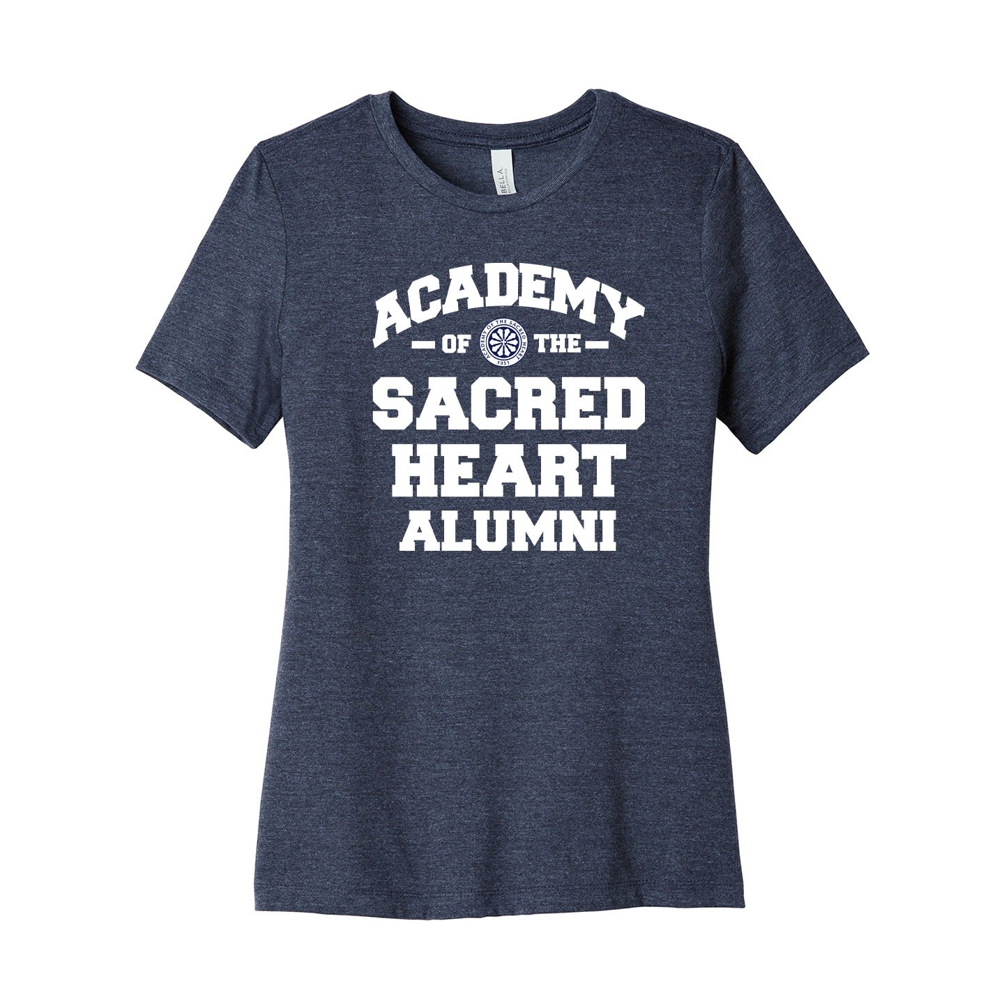 ASH - Printed Athletic ASH Family Women's Bella+Canvas Blend Relaxed Tee
