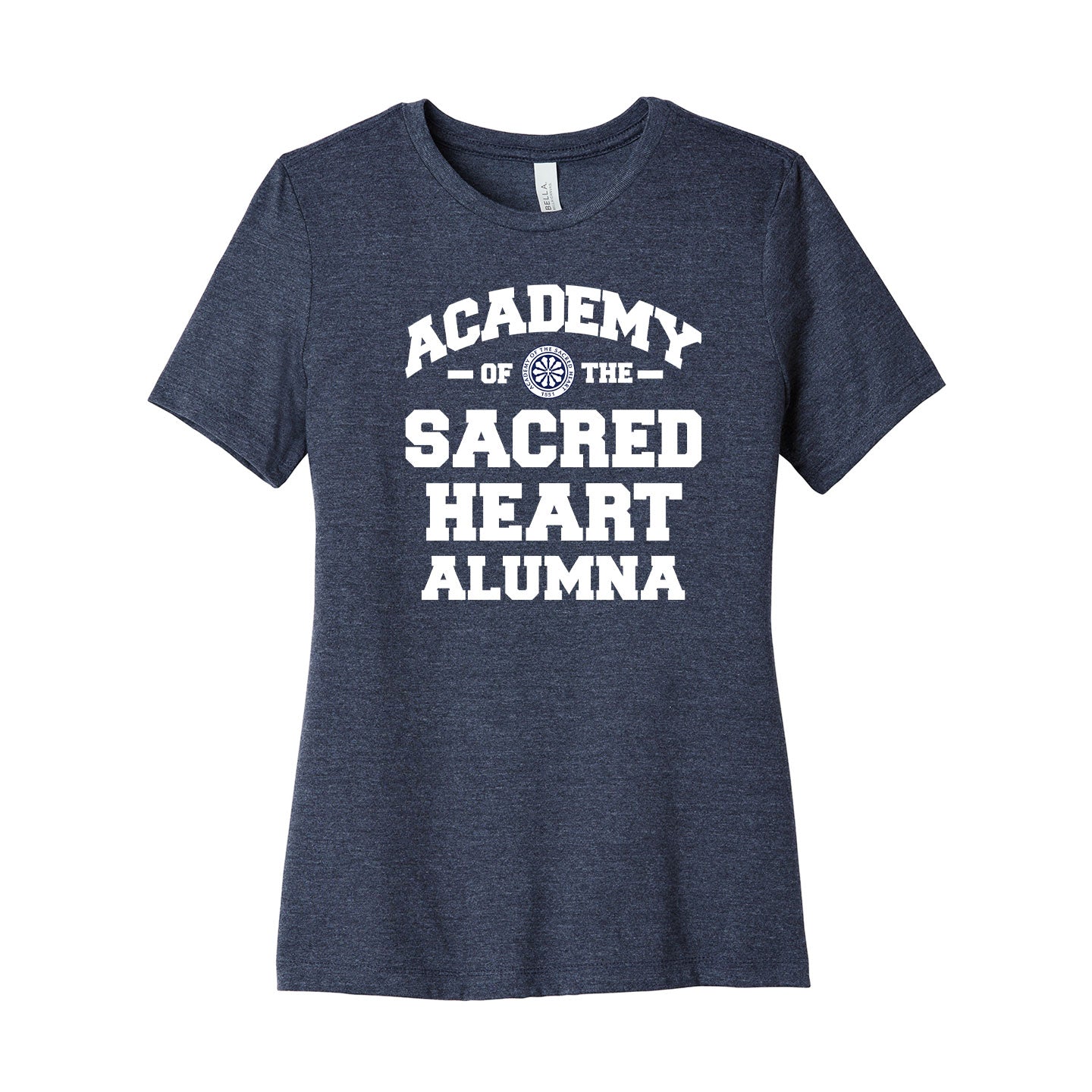 ASH - Printed Athletic ASH Family Women's Bella+Canvas Blend Relaxed Tee