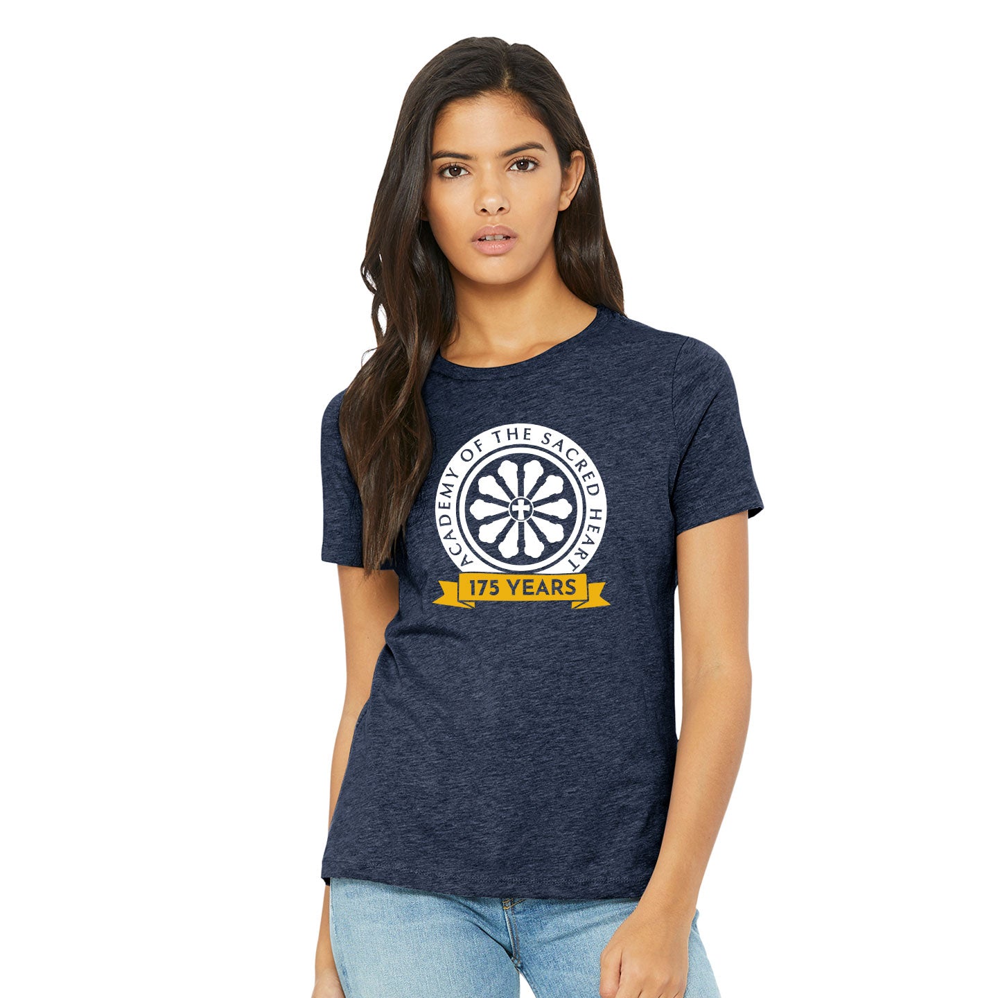 ASH - Printed 175 Years Women's Bella+Canvas Blend Relaxed Tee