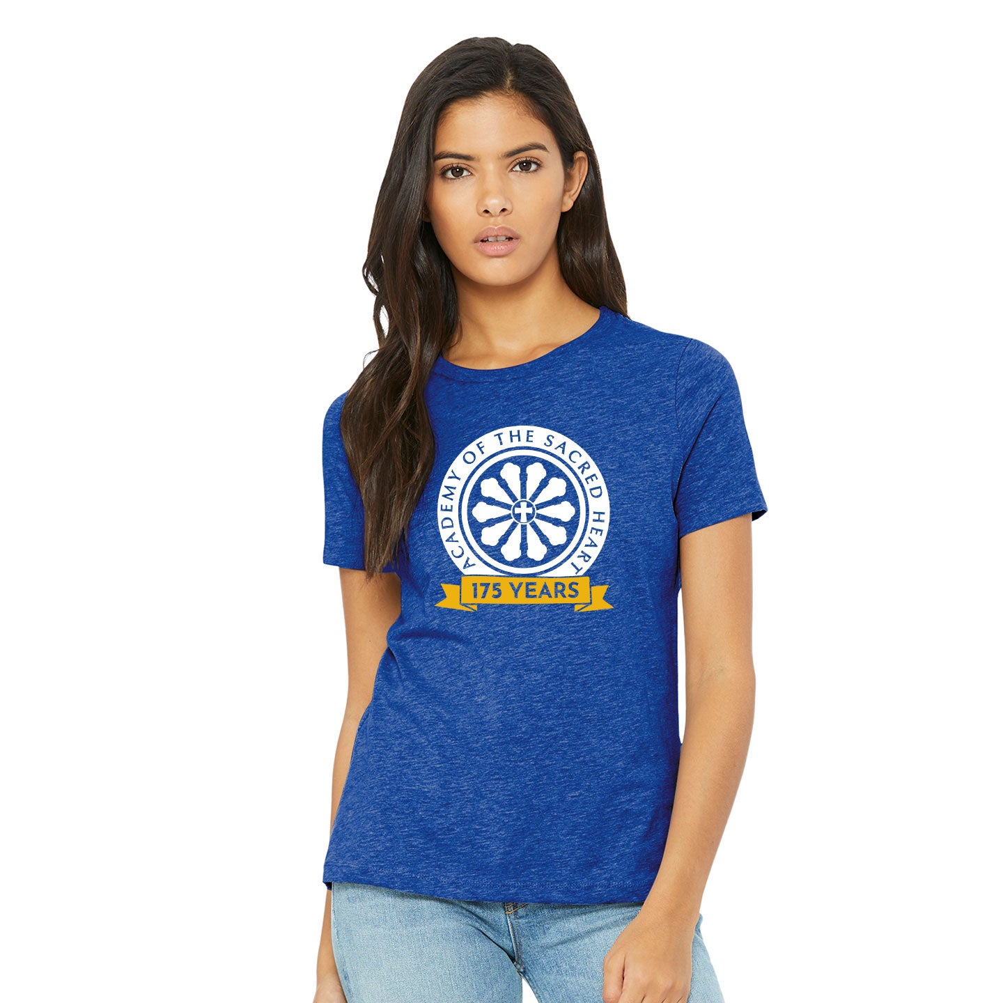 ASH - Printed 175 Years Women's Bella+Canvas Blend Relaxed Tee