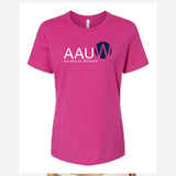AAUW - Printed Bella+Canvas Women's Relaxed T-Shirt