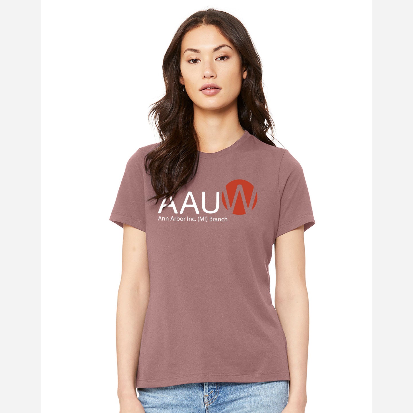 AAUW - Printed Bella+Canvas Women's Relaxed T-Shirt