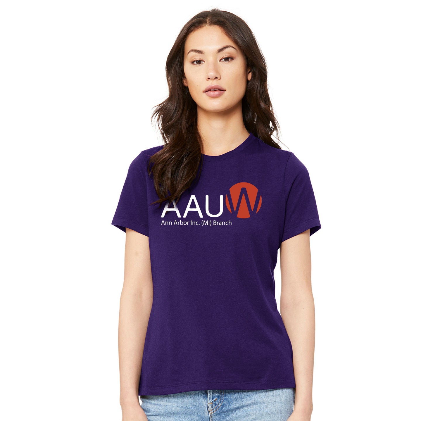 AAUW - Printed Bella+Canvas Women's Relaxed T-Shirt