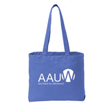 AAUW - Printed Port Authority Beach Wash Tote