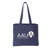 AAUW - Printed Port Authority Beach Wash Tote