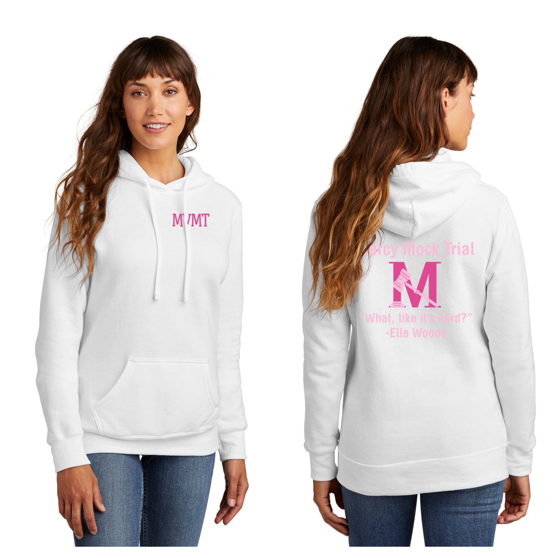 Mercy Mock Trial Port & Company® Women's Core Fleece Pullover Hooded Sweatshirt