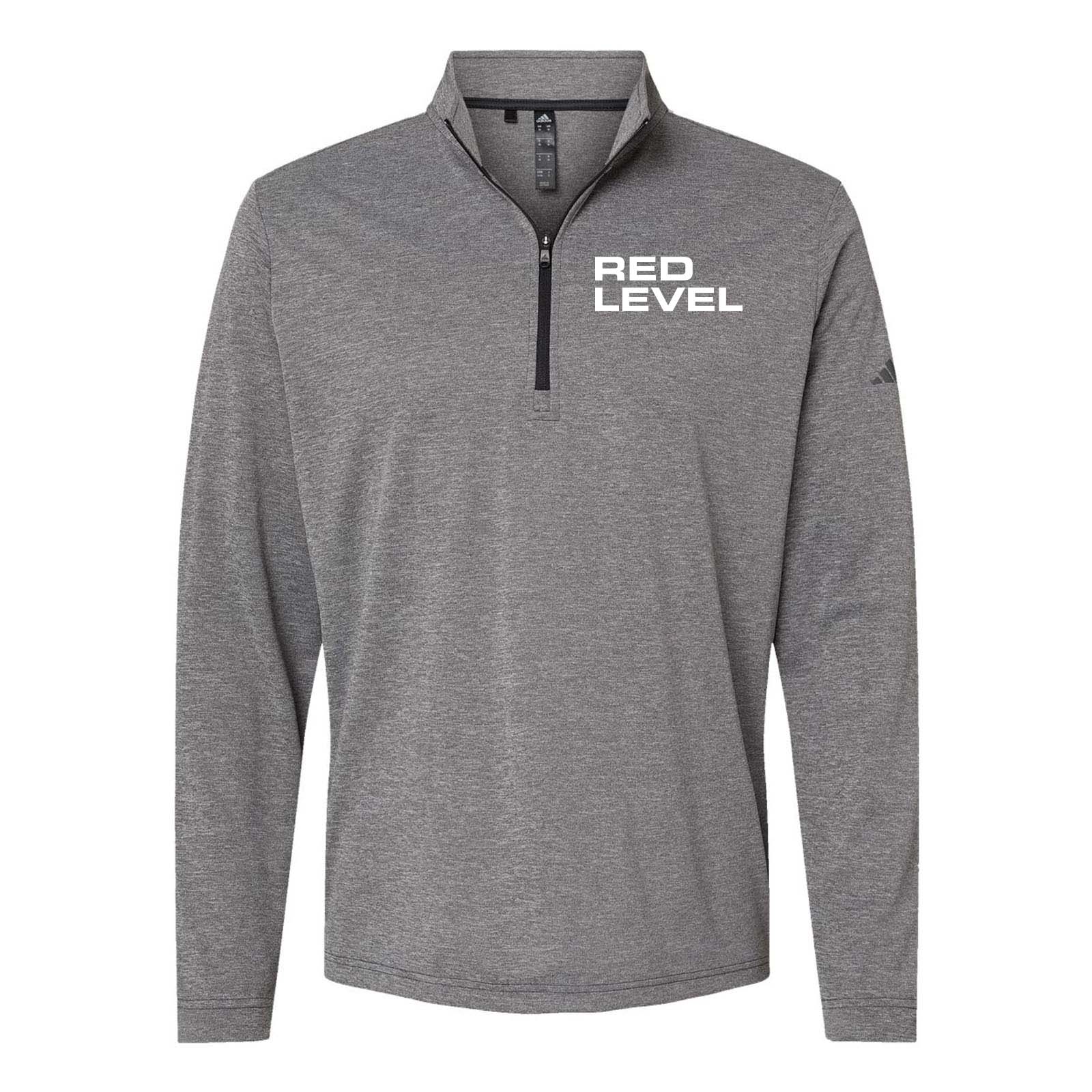 Red Level Adidas - Lightweight Quarter-Zip Pullover Printed