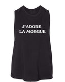 Carla Harvey J'adore La Morgue Crop Top Tank