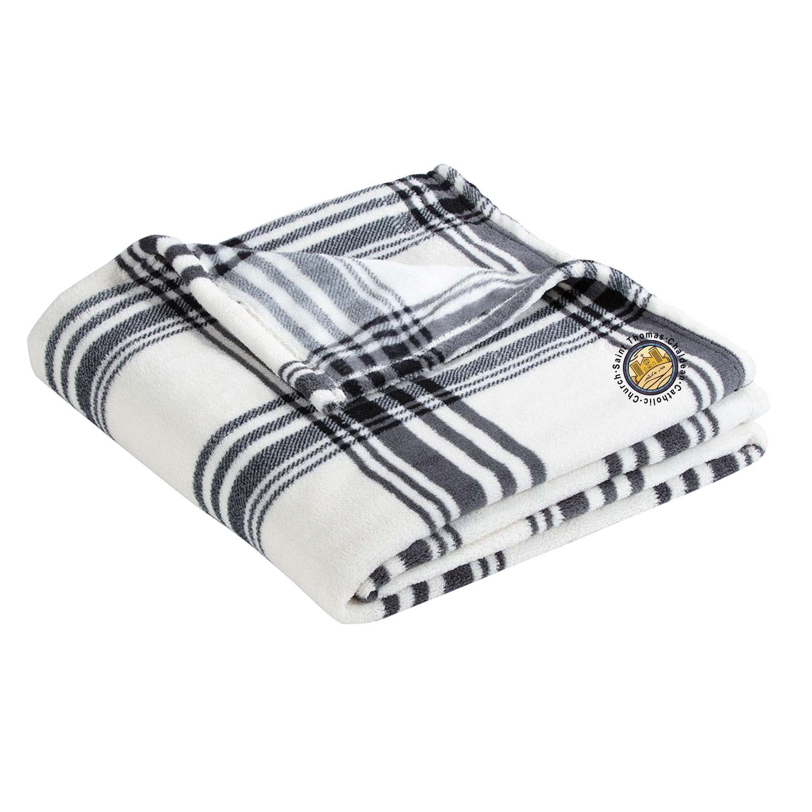 St. Thomas Catholic Church Port Authority ®Ultra Plush Blanket Embroidered