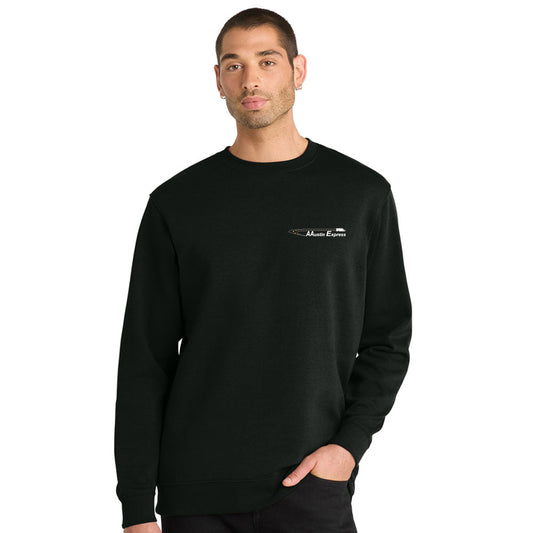 Aaustin  - Printed District V.I.T. Fleece Crew Neck Sweatshirt