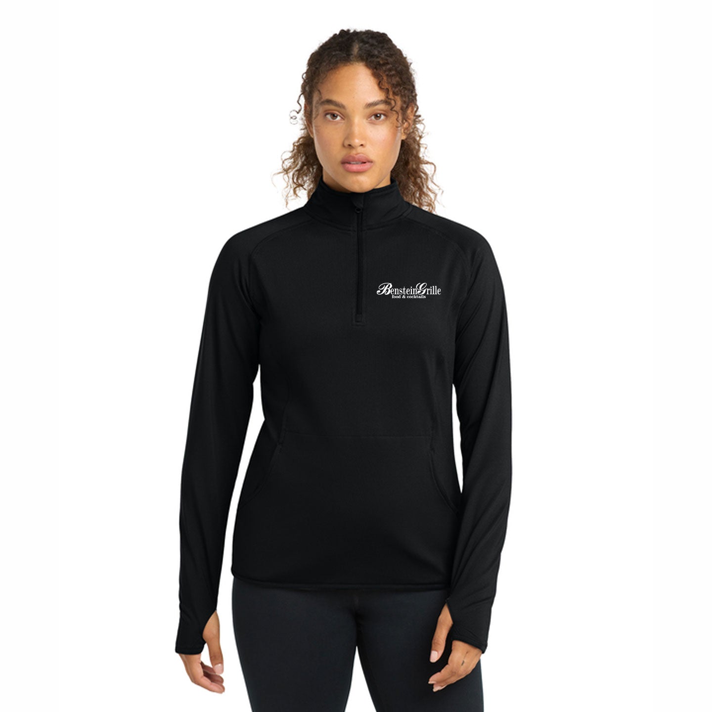 Benstein Grille Left Chest Embroidered Sport-Tek® Women's Stretch 1/4-Zip Pullover