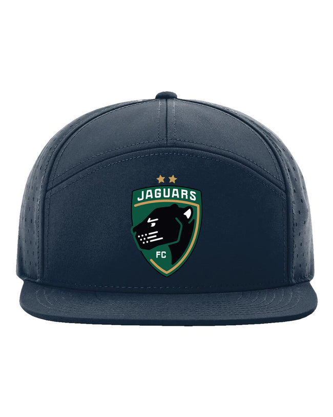 Jaguars Cannon Cap Flat Bill Hat With Printed Logo