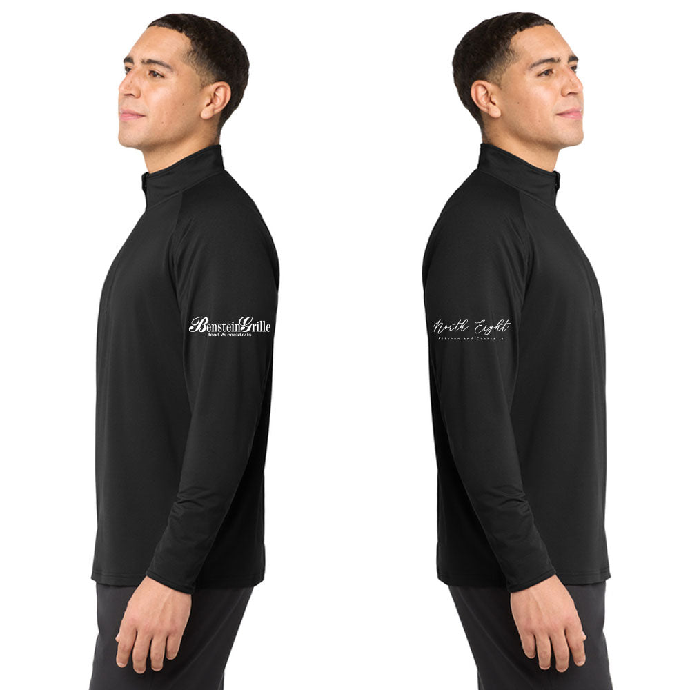 Benstein Grille/North Eight Sleeve Embroidered Sport-Tek® Sport-Wick® Stretch 1/4-Zip