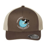 Multi-Lakes Flexfit 110M Trucker Mesh-Back Cap Embroidery