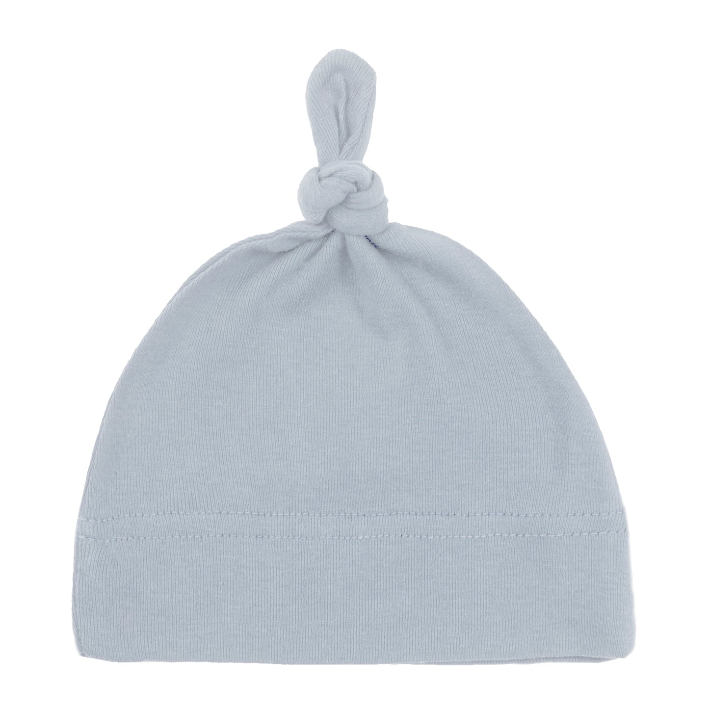 Custom Name (Text in Block) Baby Hat w/ Adjustable Top Knot